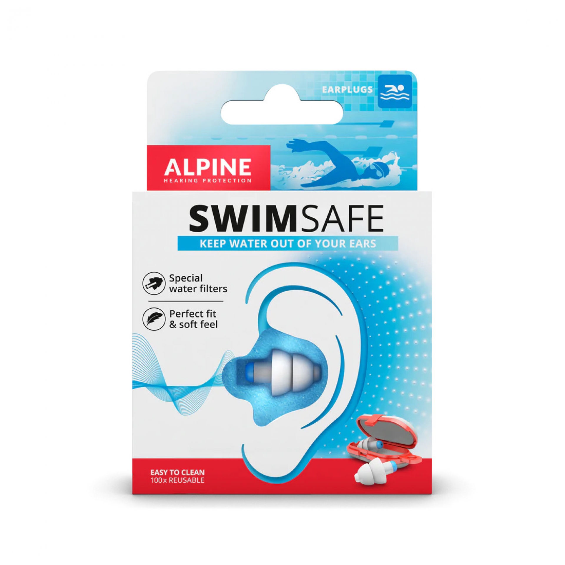 Nút tai chống nước Alpine SwimSafe
